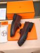 Hermes Red Calfskin Leather Man Shoes 061003 (8)_th.jpg